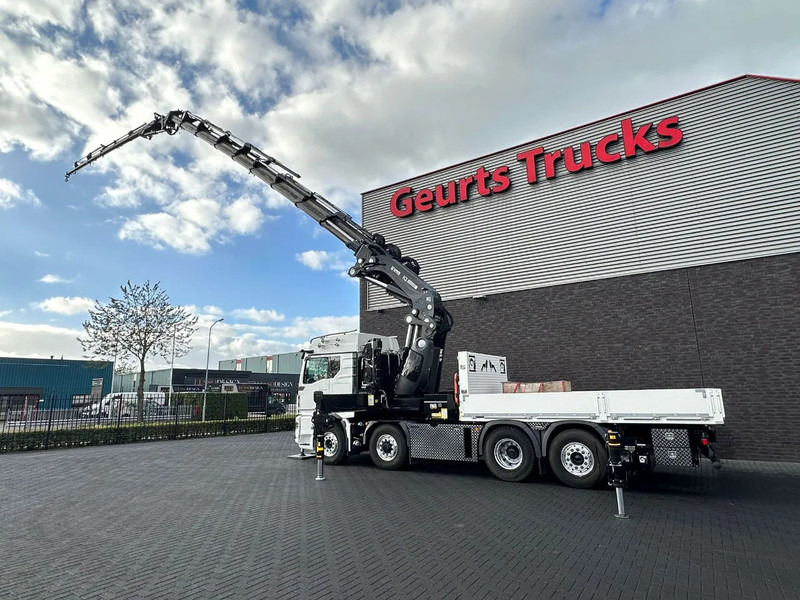 MAN TGS 35.520 OPEN LAADBAK MET EFFER iQ.1400 HP-9 KRAAN + JIB 260Q-6 + LIER | DEMO TRUCK!!! - Camião grua: foto 5 MAN TGS 35.520 OPEN LAADBAK MET EFFER iQ.1400 HP-9 KRAAN + JIB 260Q-6 + LIER | DEMO TRUCK!!! - Camião grua: foto 5