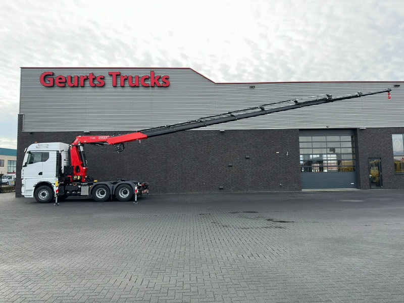 MAN TGX 33.520 6X4 TREKKER-BAKWAGEN COMBI + FASSI F485RA.2.28 KRAAN/KRAN/CRANE/GRUA/NEW - Camião grua: foto 4 MAN TGX 33.520 6X4 TREKKER-BAKWAGEN COMBI + FASSI F485RA.2.28 KRAAN/KRAN/CRANE/GRUA/NEW - Camião grua: foto 4