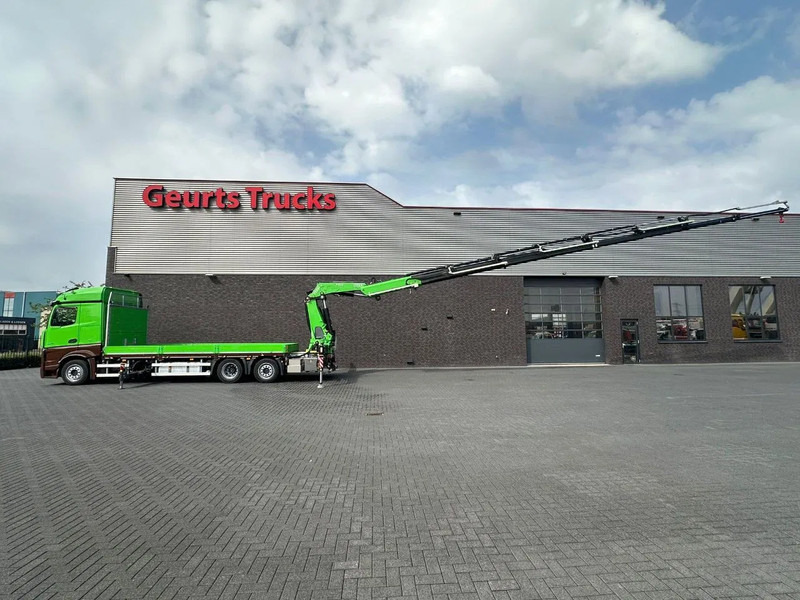 Camião grua Mercedes-Benz Actros 2545 6X2 OPENLAADBAK MET FASSI F545RA.2.28 XE DINAMIC KRAAN / KRAAN/ CRANE/ GRUA: foto 8