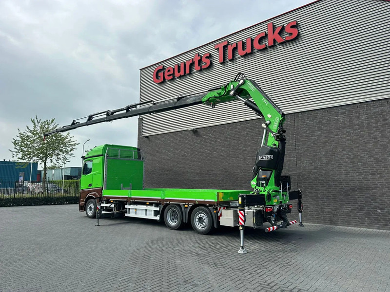 Mercedes-Benz Actros 2545 6X2 OPENLAADBAK MET FASSI F545RA.2.28 XE DINAMIC KRAAN / KRAAN/ CRANE/ GRUA - Camião grua: foto 3 Mercedes-Benz Actros 2545 6X2 OPENLAADBAK MET FASSI F545RA.2.28 XE DINAMIC KRAAN / KRAAN/ CRANE/ GRUA - Camião grua: foto 3