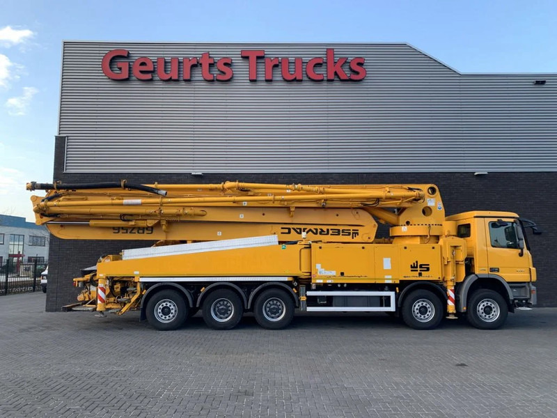 Mercedes-Benz Actros 5041 10X4 + SERMAC 6 RZ 56 METER CONCRETE PUMP - Autobomba de betão: foto 5 Mercedes-Benz Actros 5041 10X4 + SERMAC 6 RZ 56 METER CONCRETE PUMP - Autobomba de betão: foto 5