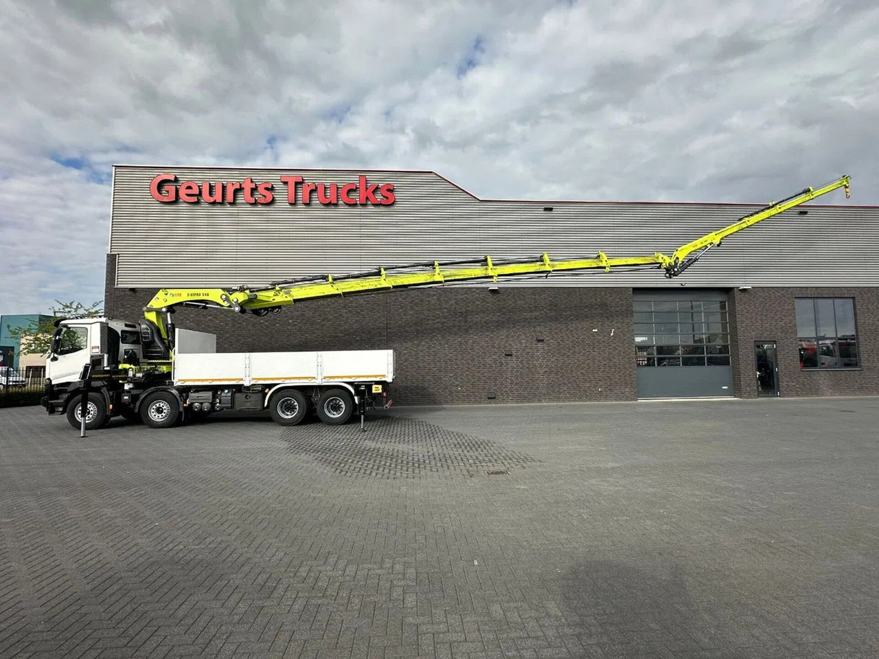 Renault C460 8X4 + HIAB X-HIPRO 548 E-7 MET JIB KRAAN / - Camião grua: foto 5 Renault C460 8X4 + HIAB X-HIPRO 548 E-7 MET JIB KRAAN / - Camião grua: foto 5