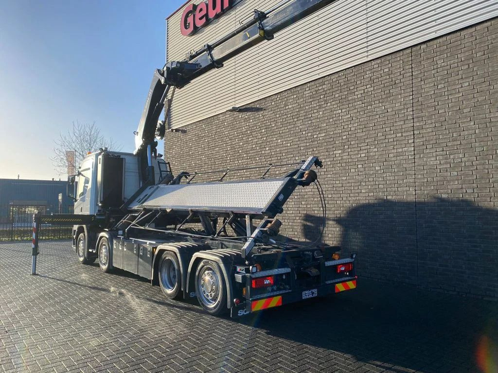 Scania G500 NGS 8X2 MET 3 ZIJDIGE KABELSYSTEEM + HIAB 3 - Camião polibenne, Camião grua: foto 5 Scania G500 NGS 8X2 MET 3 ZIJDIGE KABELSYSTEEM + HIAB 3 - Camião polibenne, Camião grua: foto 5