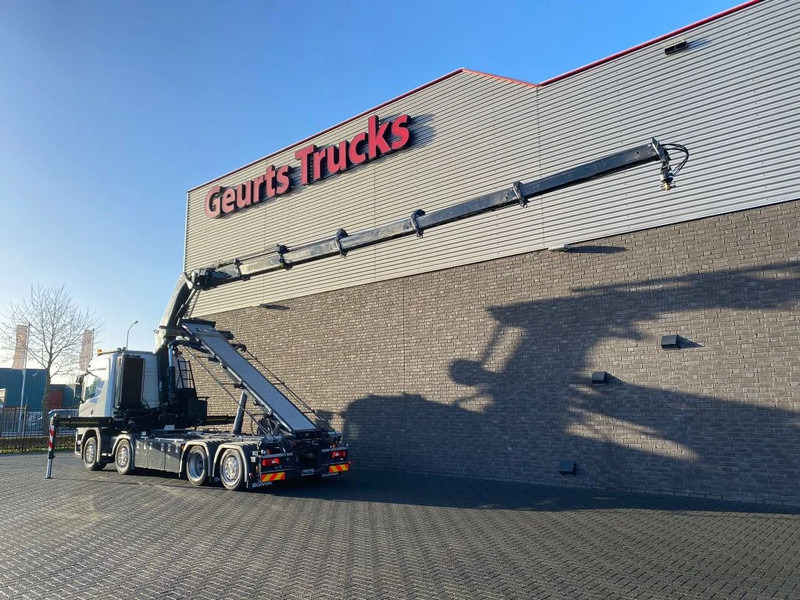 Scania G500 NGS 8X2 MET 3 ZIJDIGE KABELSYSTEEM + HIAB 362 EP-5 KRAAN/KRAN/CRANE/GRUA - Camião com sistema de cabo, Camião grua: foto 3 Scania G500 NGS 8X2 MET 3 ZIJDIGE KABELSYSTEEM + HIAB 362 EP-5 KRAAN/KRAN/CRANE/GRUA - Camião com sistema de cabo, Camião grua: foto 3