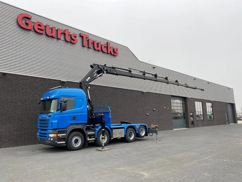 Scania R560 V8 8X2 TREKKER/BAKWAGEN + HIAB 477E-8 HIPRO KRAAN/KRAN/CRANE/GRUA - Camião grua: foto 4 Scania R560 V8 8X2 TREKKER/BAKWAGEN + HIAB 477E-8 HIPRO KRAAN/KRAN/CRANE/GRUA - Camião grua: foto 4