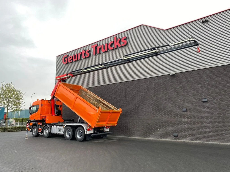Scania R650 V8 NGS XT 8X4 + KIPPER + FASSI F275A.2.25 KRAAN/KRAN/CRANE/GRUA - Camião basculante, Camião grua: foto 3 Scania R650 V8 NGS XT 8X4 + KIPPER + FASSI F275A.2.25 KRAAN/KRAN/CRANE/GRUA - Camião basculante, Camião grua: foto 3