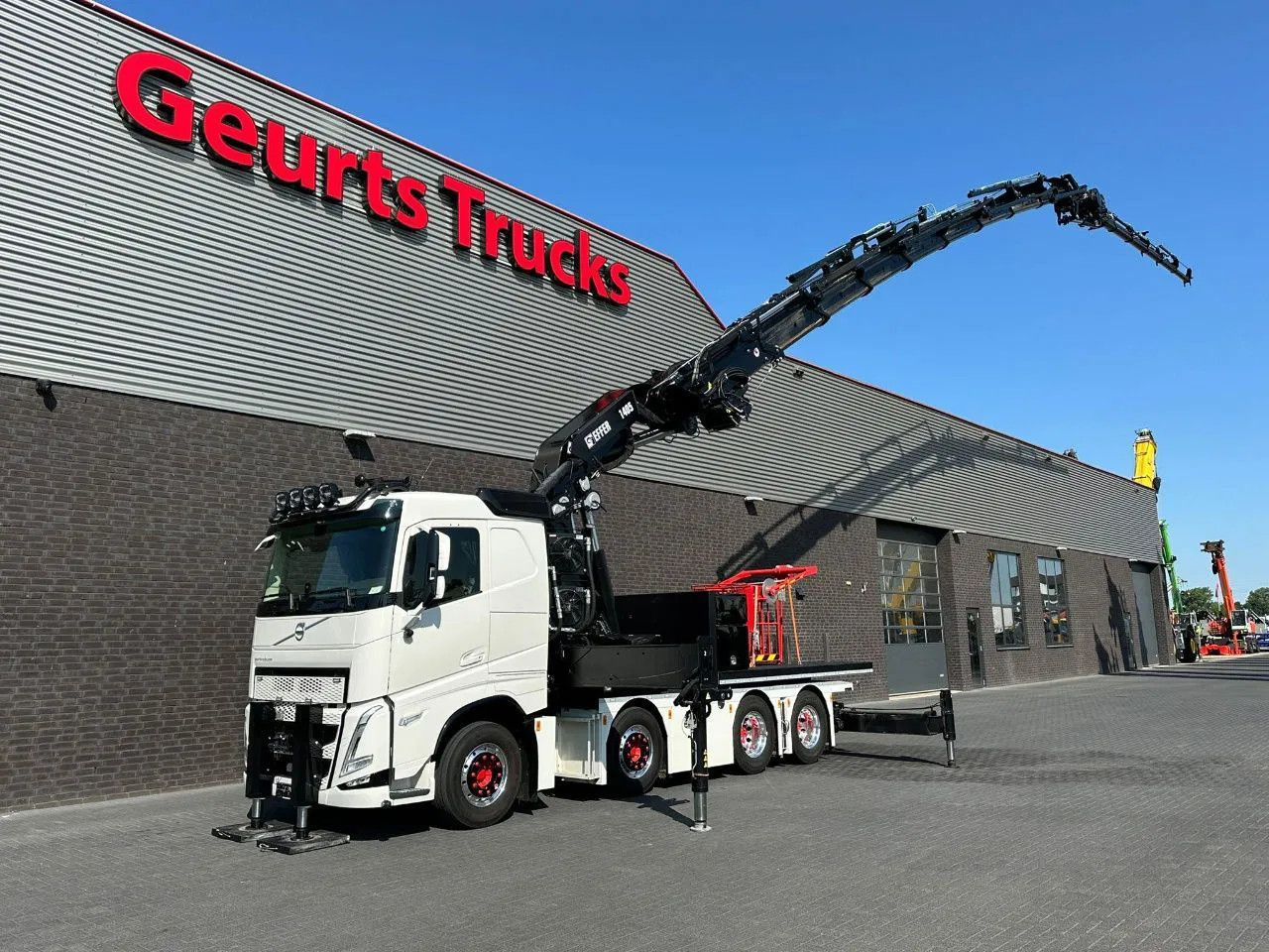 Volvo FH 540 8X4F R TREKKER / BAKWAGEN MET EFFER 1405/ - Camião grua: foto 2 Volvo FH 540 8X4F R TREKKER / BAKWAGEN MET EFFER 1405/ - Camião grua: foto 2