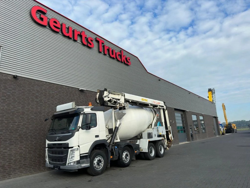 Volvo FM 410 8X4 + STETTER 9 M3 MIXER/MISCHER + THEAM 15 M TRANSPORTBAND/BELT - Camião betoneira: foto 2 Volvo FM 410 8X4 + STETTER 9 M3 MIXER/MISCHER + THEAM 15 M TRANSPORTBAND/BELT - Camião betoneira: foto 2