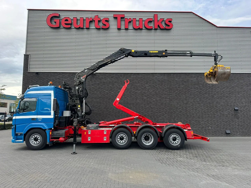 Volvo FM 500 8X2 HIAB MULTILIFT HAAKARMSYSTEM / ABROLLKIPPER / HOOKLIFT MET HIAB LOGLIFT 165Z LAADKRAAN - Camião polibenne, Camião grua: foto 1 Volvo FM 500 8X2 HIAB MULTILIFT HAAKARMSYSTEM / ABROLLKIPPER / HOOKLIFT MET HIAB LOGLIFT 165Z LAADKRAAN - Camião polibenne, Camião grua: foto 1