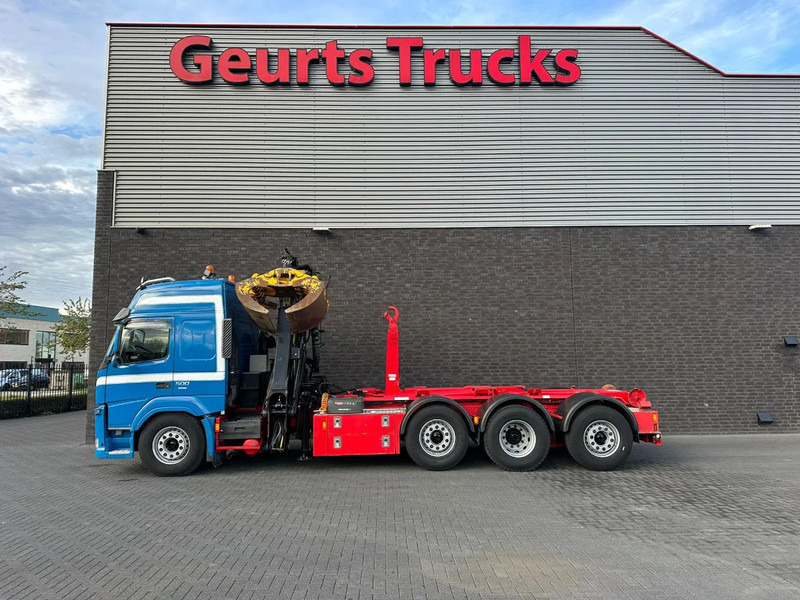 Volvo FM 500 8X2 HIAB MULTILIFT HAAKARMSYSTEM / ABROLLKIPPER / HOOKLIFT MET HIAB LOGLIFT 165Z LAADKRAAN - Camião polibenne, Camião grua: foto 4 Volvo FM 500 8X2 HIAB MULTILIFT HAAKARMSYSTEM / ABROLLKIPPER / HOOKLIFT MET HIAB LOGLIFT 165Z LAADKRAAN - Camião polibenne, Camião grua: foto 4
