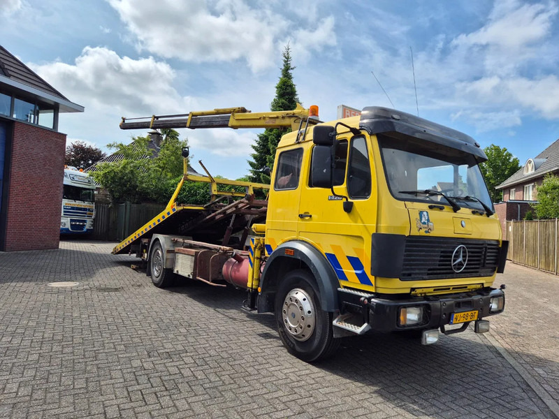 Mercedes-Benz SK 1420 afzetbak.kraan.lier. Bergingswagen - Caminhão reboque: foto 1 Mercedes-Benz SK 1420 afzetbak.kraan.lier. Bergingswagen - Caminhão reboque: foto 1