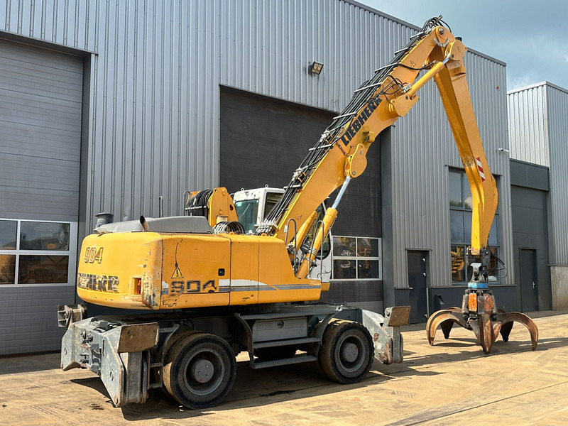 Liebherr A 904 C - Material Handler - Escavadeira de rodas: foto 5 Liebherr A 904 C - Material Handler - Escavadeira de rodas: foto 5