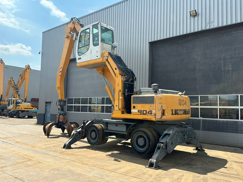 Liebherr A 904 C - Material Handler - Escavadeira de rodas: foto 3 Liebherr A 904 C - Material Handler - Escavadeira de rodas: foto 3