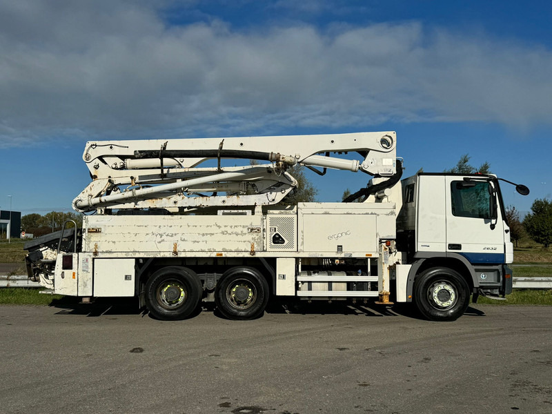 MERCEDESBENZ Actros 2632 6x4 with Putzmeister BSF 24-4 11 24m concrete pump - Autobomba de betão: foto 5 MERCEDESBENZ Actros 2632 6x4 with Putzmeister BSF 24-4 11 24m concrete pump - Autobomba de betão: foto 5