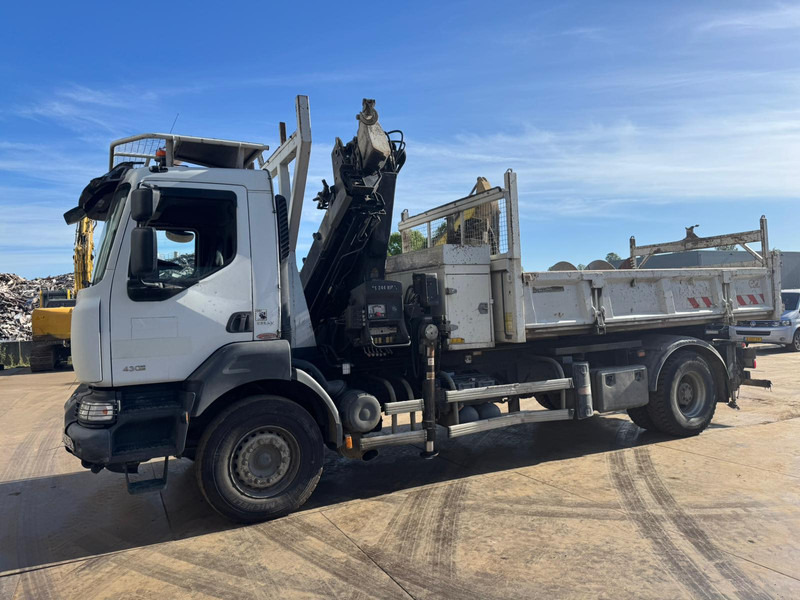 Renault KERAX 430.19 - Camião basculante, Camião grua: foto 1 Renault KERAX 430.19 - Camião basculante, Camião grua: foto 1