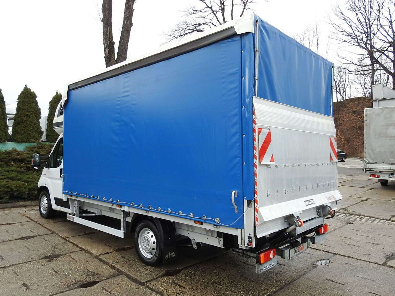 Carrinha de lona FIAT DUCATO TARPAULIN LIFT 9 PALLETS WEBASTO CRUISE CONTROL A/C LED LAMP 180HP: foto 10