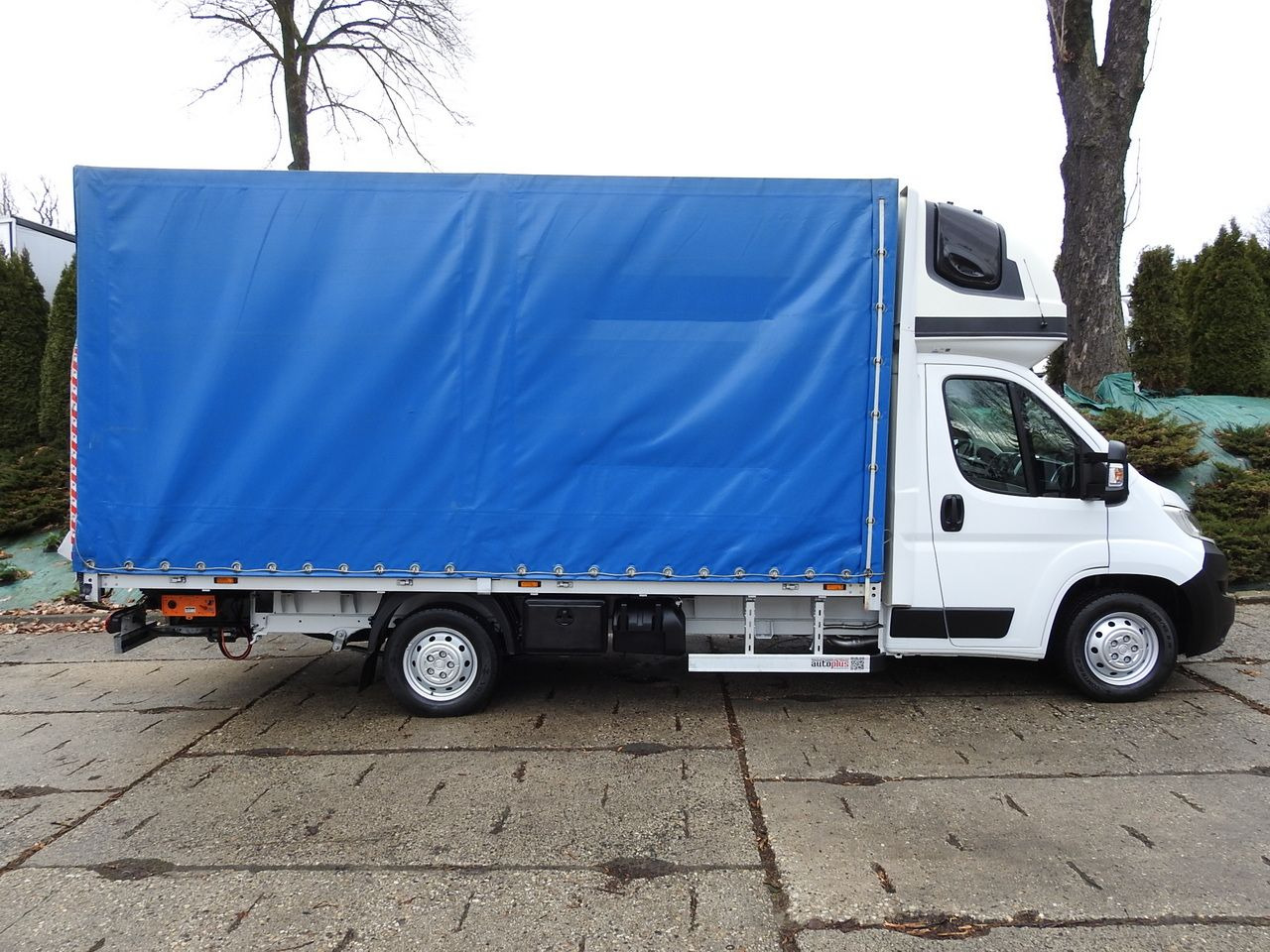 Carrinha de lona FIAT DUCATO TARPAULIN LIFT 9 PALLETS WEBASTO CRUISE CONTROL A/C LED LAMP 180HP: foto 7