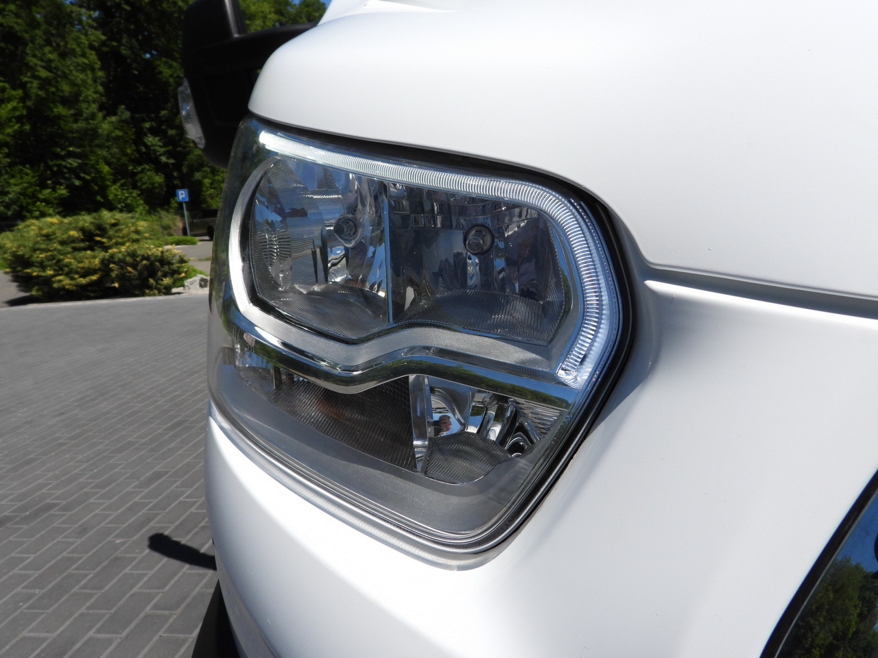 Carrinha de caixa aberta FORD TRANSIT  STAKE BODY 10 PALLETS CRUISE CONTROL LED LIGHTS PNEUMATICS AIR CONDITIONING  160HP: foto 18