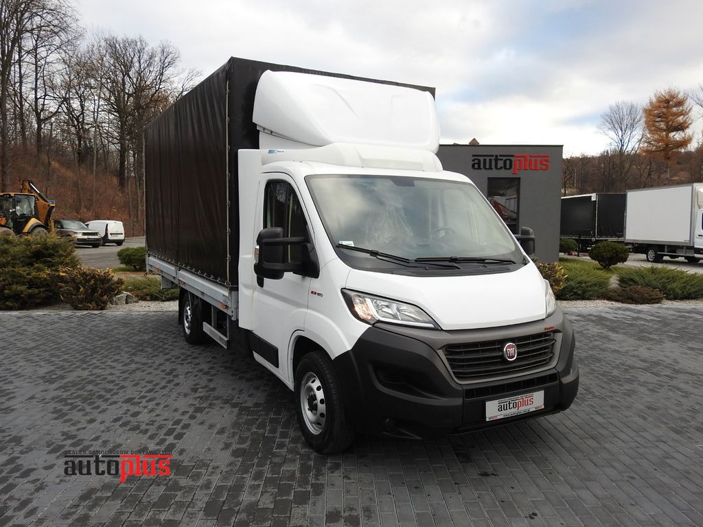 Fiat DUCATO PRITSCHE PLANE 10 PALETTEN KLIMAANLAGE - Carrinha de lona: foto 1 Fiat DUCATO PRITSCHE PLANE 10 PALETTEN KLIMAANLAGE - Carrinha de lona: foto 1