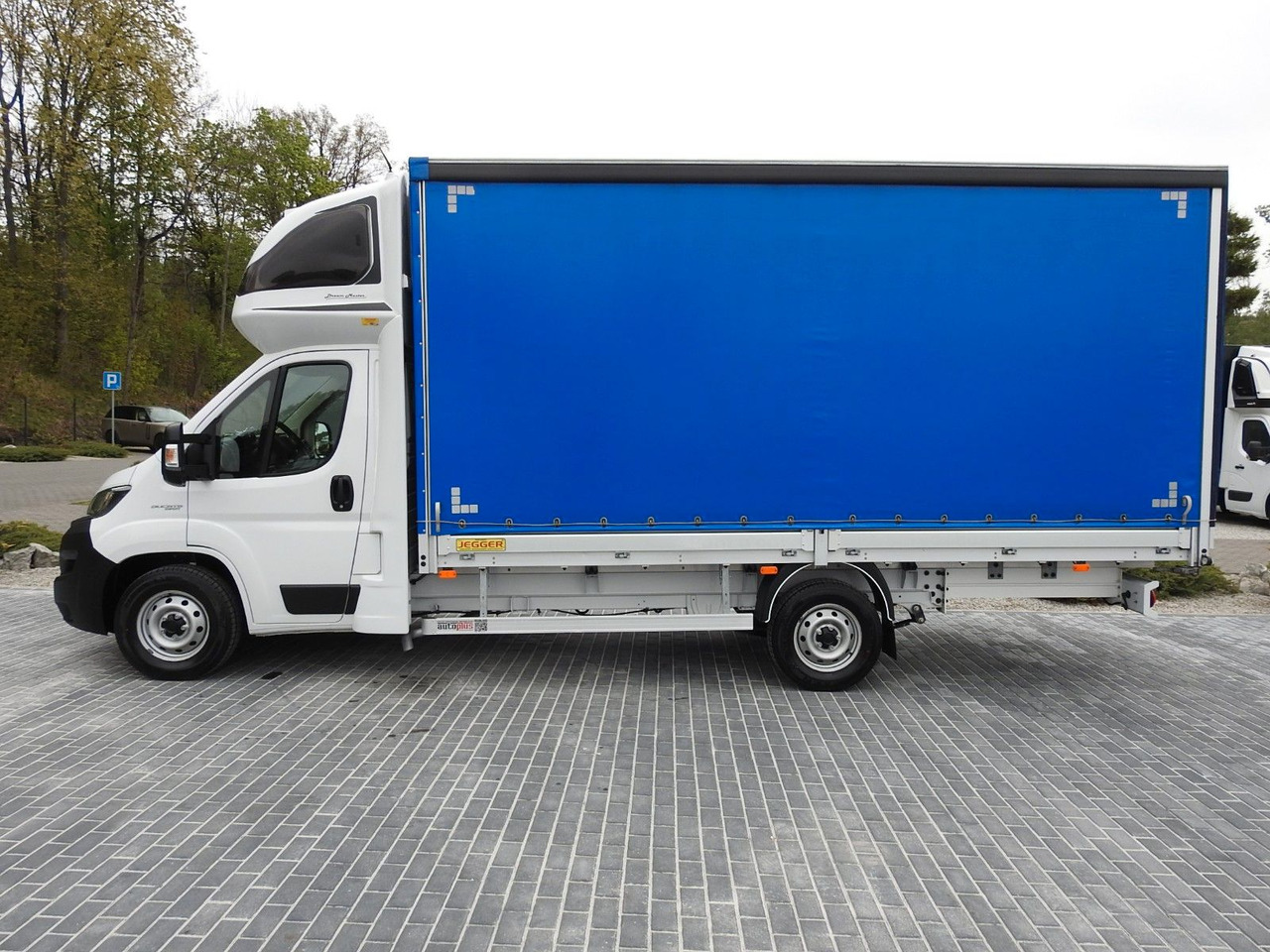 Carrinha de lona novo Fiat DUCATO  PRITSCHE PLANE 10 PALETTEN WEBASTO A/C: foto 9