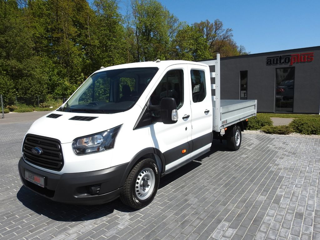 Carrinha de caixa aberta, Carrinha cabine dupla Ford TRANSIT PRITSCHE DOPPELKABINE DOKA 7 SITZE: foto 6