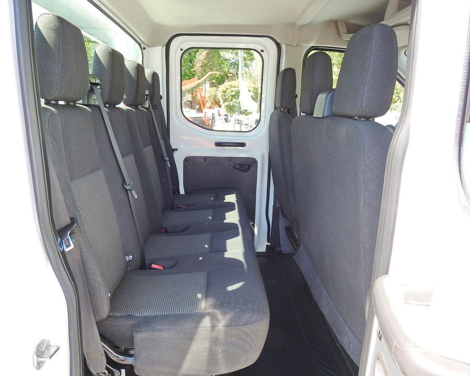 Carrinha de caixa aberta, Carrinha cabine dupla Ford TRANSIT PRITSCHE DOPPELKABINE DOKA 7 SITZE: foto 28