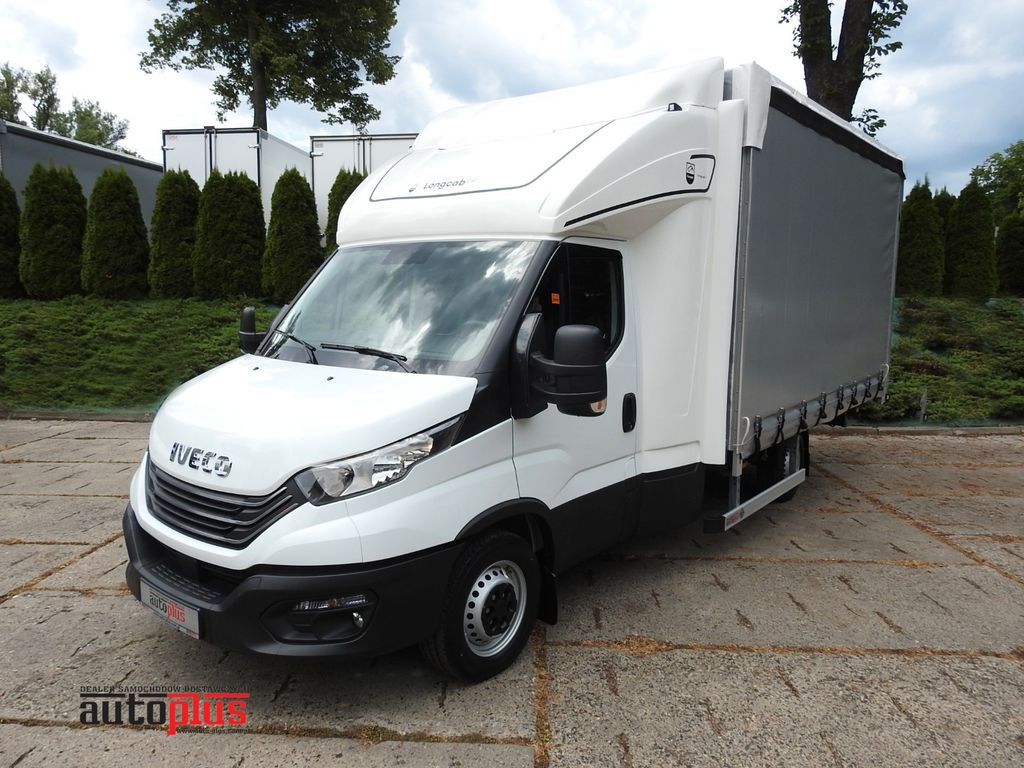Iveco DAILY 35S18 PRITSCHE PLANE 10 PALETTEN WEBASTO - Carrinha de lona, Carrinha cabine dupla: foto 1 Iveco DAILY 35S18 PRITSCHE PLANE 10 PALETTEN WEBASTO - Carrinha de lona, Carrinha cabine dupla: foto 1