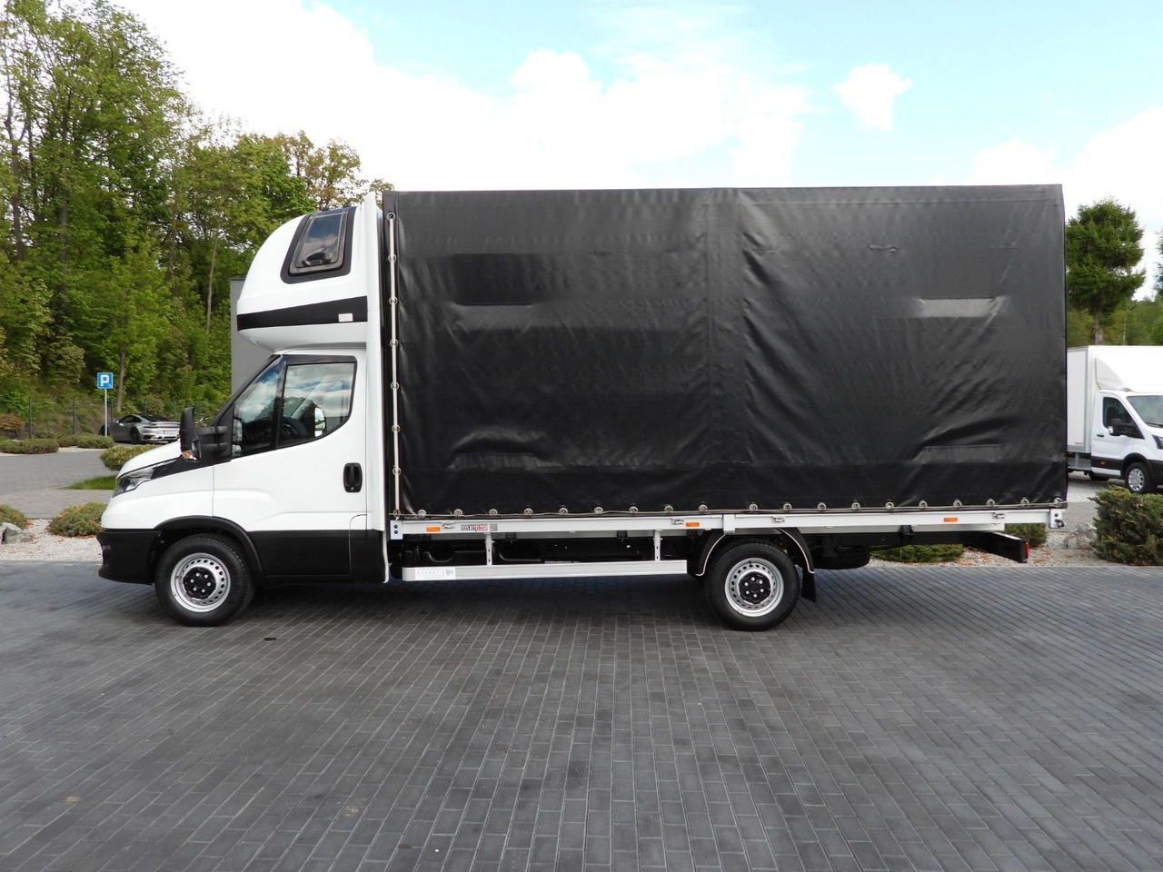 Carrinha de lona Iveco DAILY  35S18 PRITSCHE PLANE 10 PALETTEN WEBASTO: foto 9