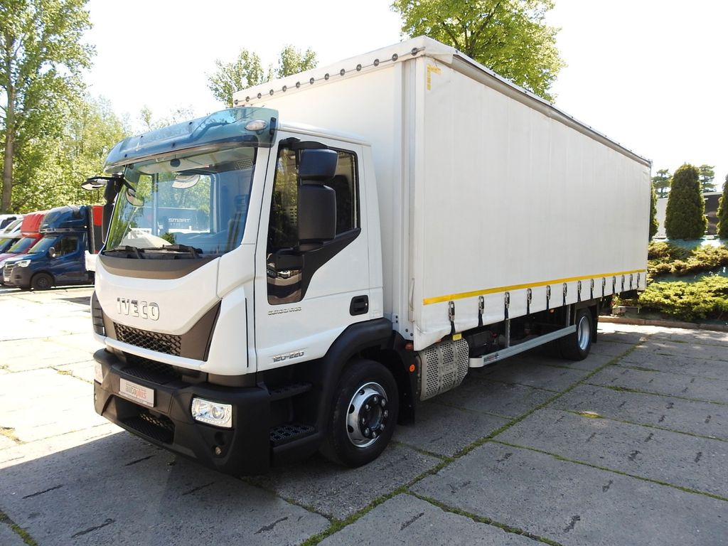 Camião de lona Iveco EUROCARGO  PRITSCHE PLANE 20 PALETTEN: foto 6