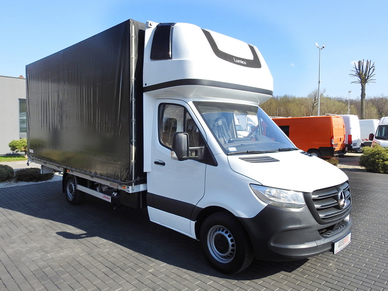 MERCEDES SPRINTER 316 TARPAULIN 10 PALLETS WEBASTO AIR CONDITIONING 165HP - Carrinha de lona: foto 4 MERCEDES SPRINTER 316 TARPAULIN 10 PALLETS WEBASTO AIR CONDITIONING 165HP - Carrinha de lona: foto 4