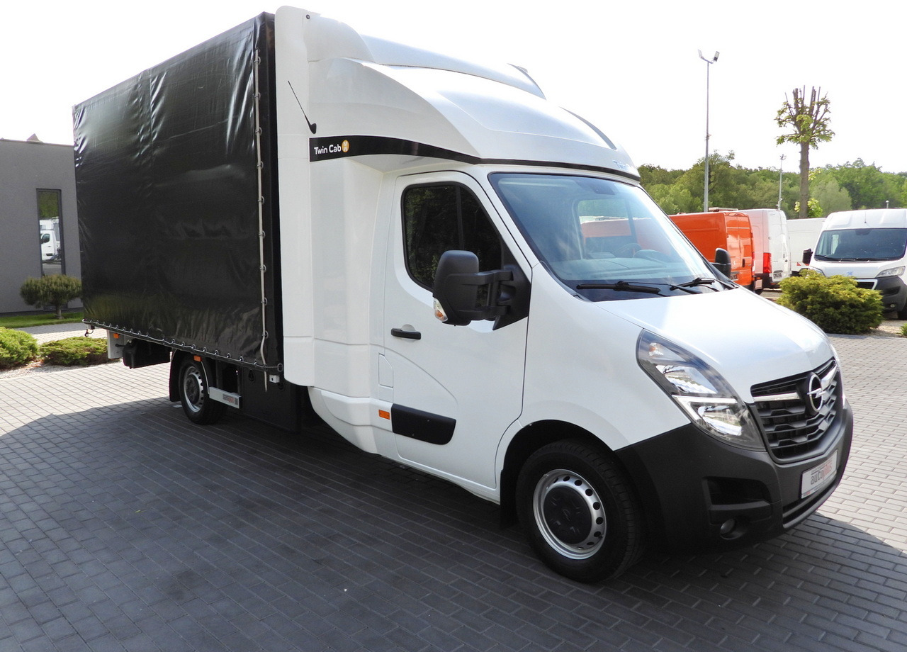 OPEL MOVANO TARPAULIN 10 PALLETS WEBASTO CRUISE CONTROL AIR CONDITIONING LED LIGHTS PNEUMATICS  165HP - Carrinha de lona: foto 4 OPEL MOVANO TARPAULIN 10 PALLETS WEBASTO CRUISE CONTROL AIR CONDITIONING LED LIGHTS PNEUMATICS  165HP - Carrinha de lona: foto 4