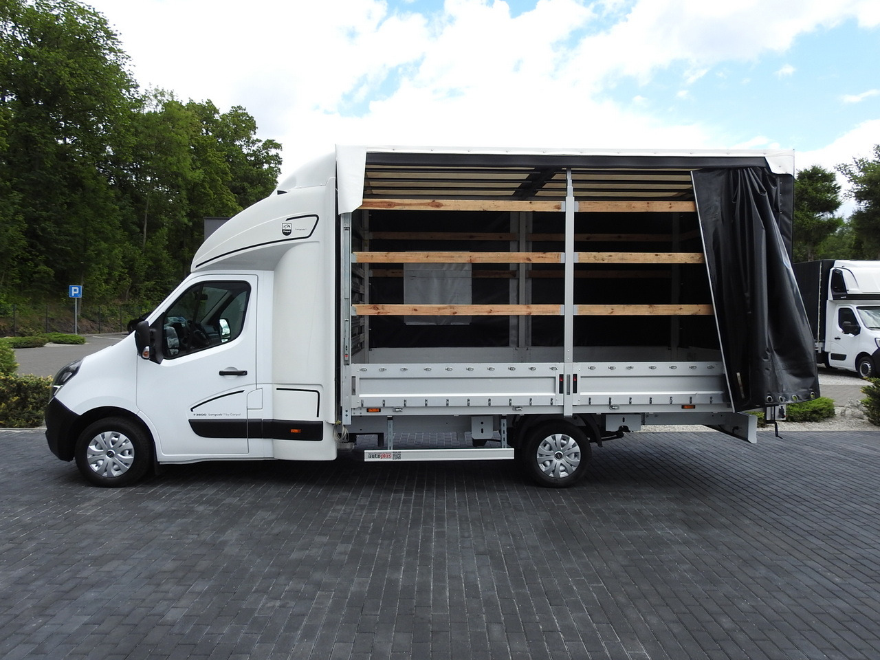 Carrinha de lona OPEL MOVANO TARPAULIN 10 PALLETS WEBASTO CRUISE CONTROL AIR CONDITIONING PNEUMATICS  165HP: foto 8