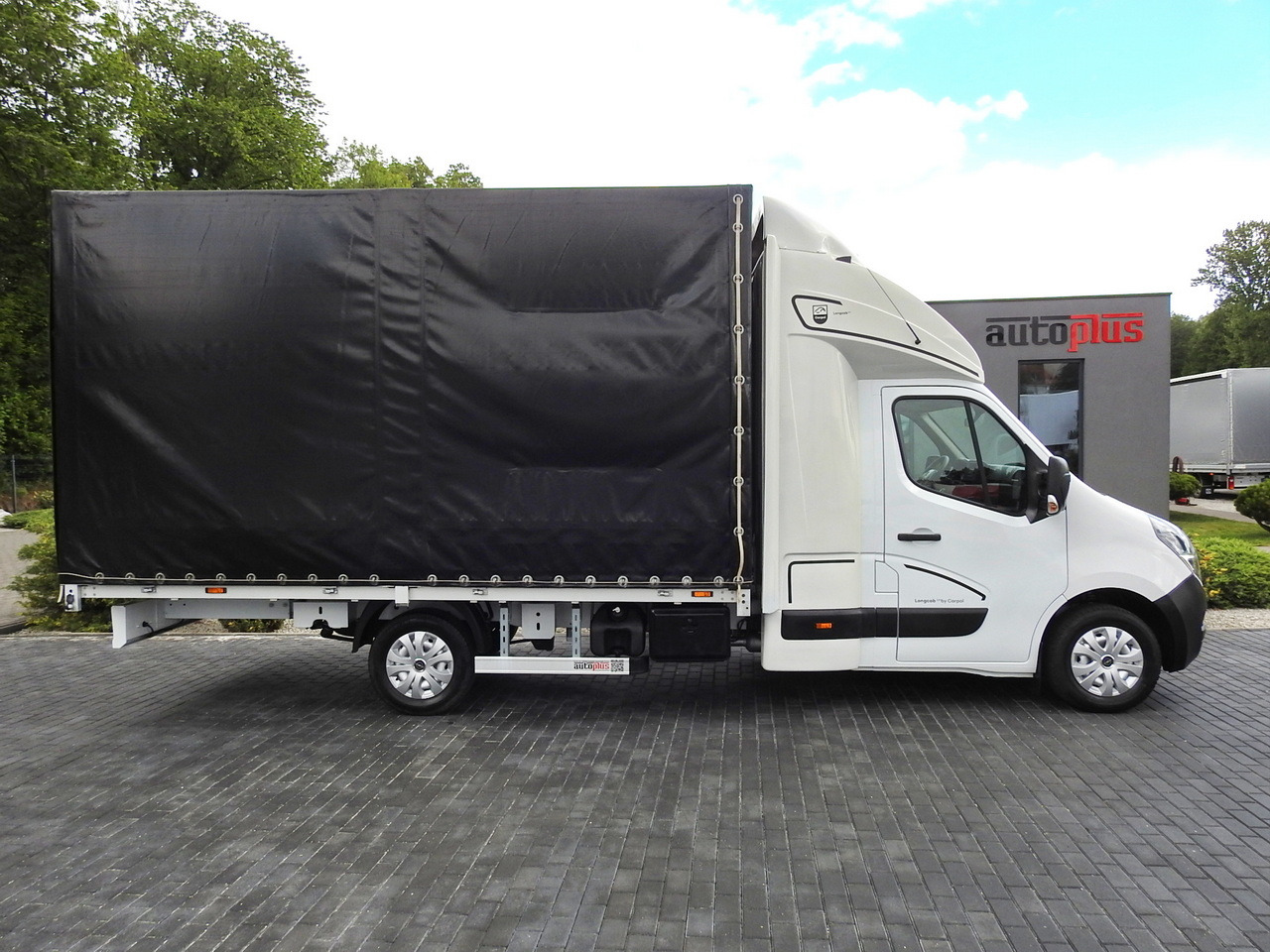 Carrinha de lona OPEL MOVANO TARPAULIN 10 PALLETS WEBASTO CRUISE CONTROL AIR CONDITIONING PNEUMATICS  165HP: foto 7