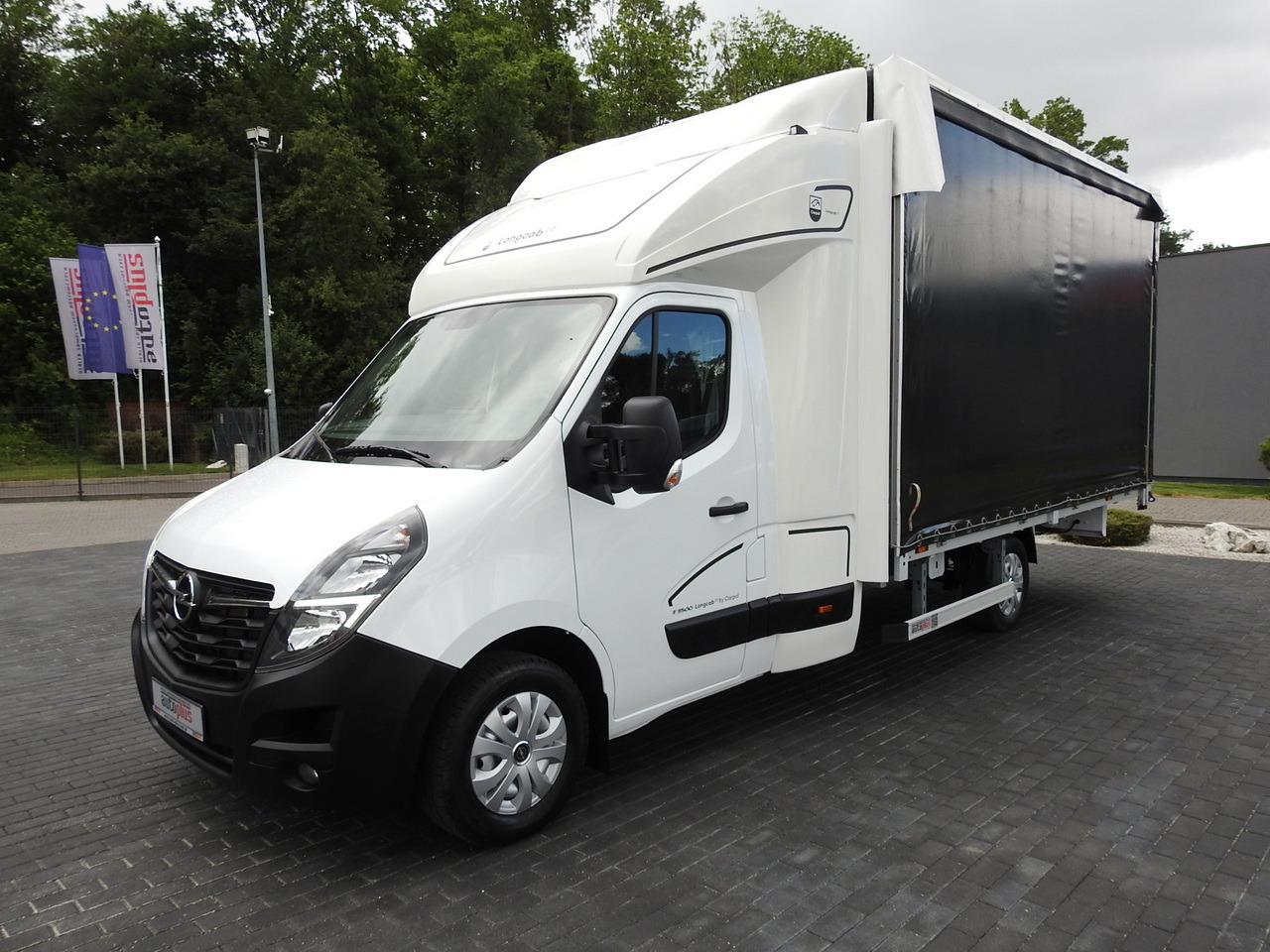 Carrinha de lona OPEL MOVANO TARPAULIN 10 PALLETS WEBASTO CRUISE CONTROL AIR CONDITIONING PNEUMATICS  165HP: foto 6