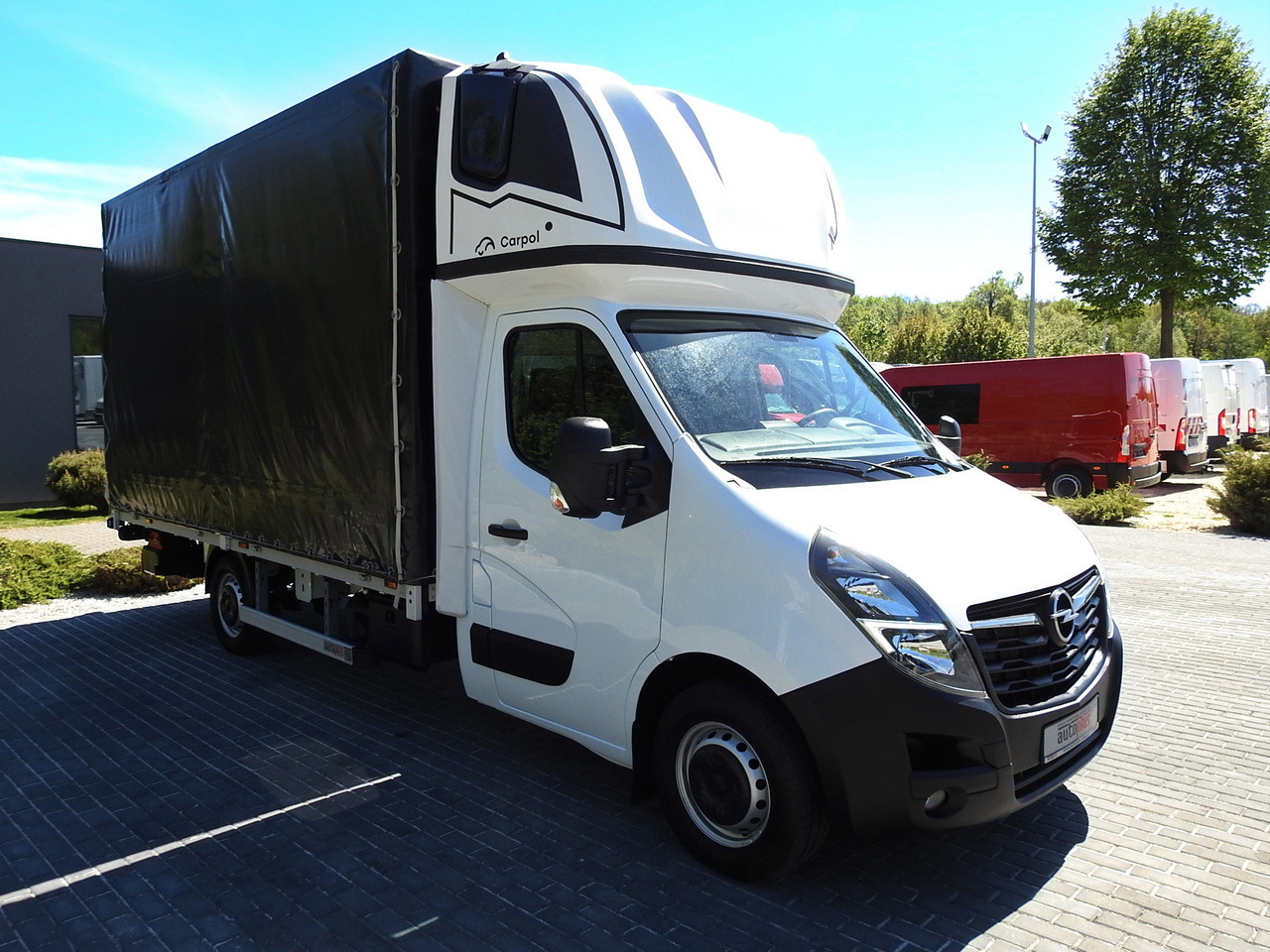 OPEL MOVANO TARPAULIN LIFT 9 PALLETS WEBASTO CRUISE CONTROL LED LIGHTS PNEUMATICS AIR CONDITIONING 160HP - Carrinha de lona: foto 4 OPEL MOVANO TARPAULIN LIFT 9 PALLETS WEBASTO CRUISE CONTROL LED LIGHTS PNEUMATICS AIR CONDITIONING 160HP - Carrinha de lona: foto 4