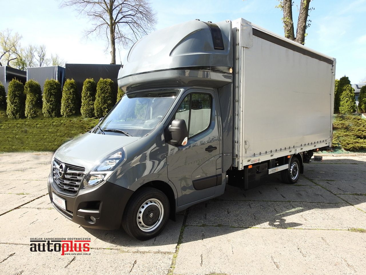 OPEL MOVANO TARPAULIN LIFT 9 PALLETS WEBASTO CRUISE CONTROL NAVIGATION LED LIGHTS PNEUMATICS AIR CONDITIONING 165HP - Carrinha de lona: foto 1 OPEL MOVANO TARPAULIN LIFT 9 PALLETS WEBASTO CRUISE CONTROL NAVIGATION LED LIGHTS PNEUMATICS AIR CONDITIONING 165HP - Carrinha de lona: foto 1