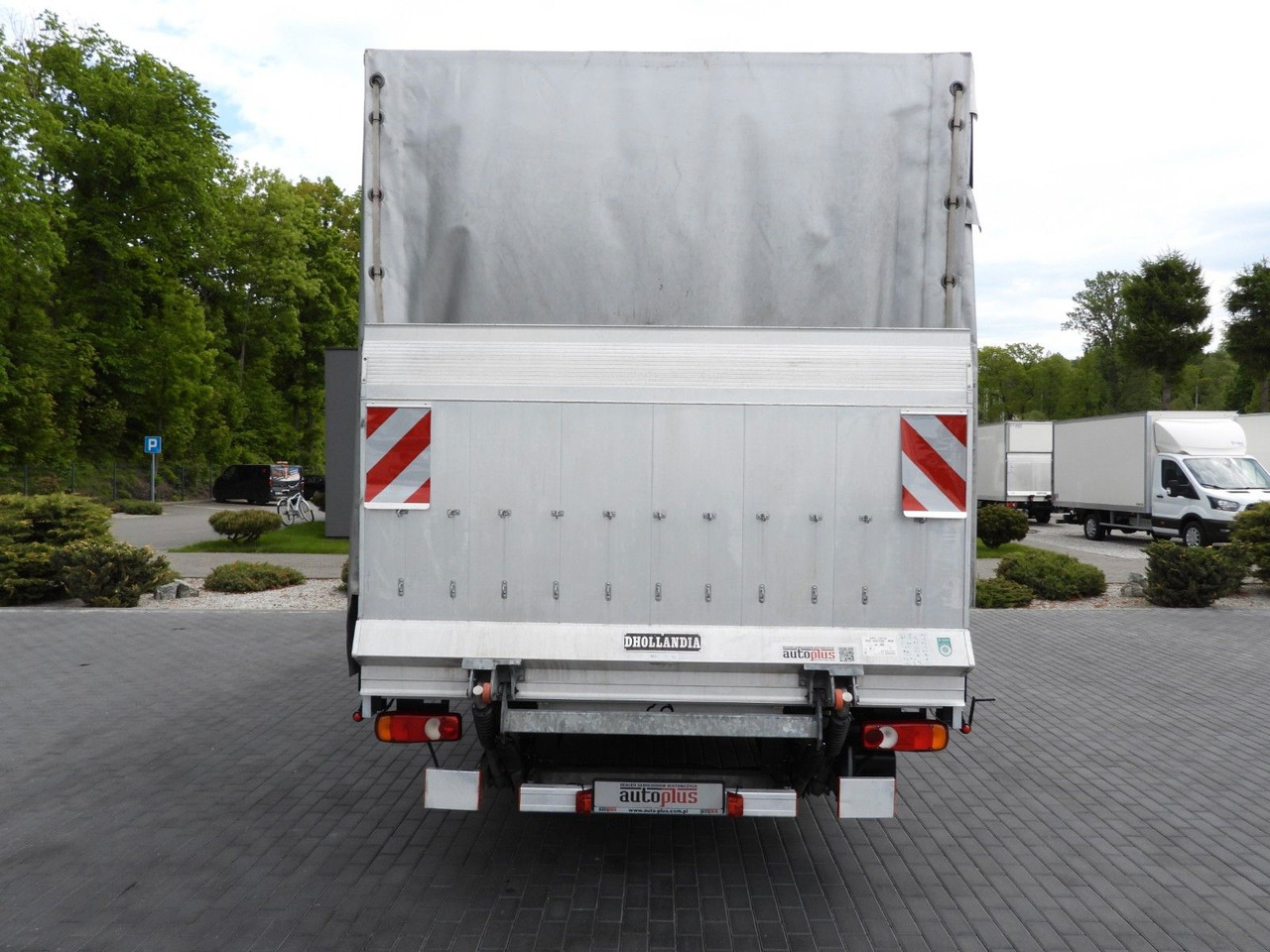 Carrinha de lona Opel MOVANO  PRITSCHE PLANE AUFZUG 9 PALETTEN WEBASTO: foto 13