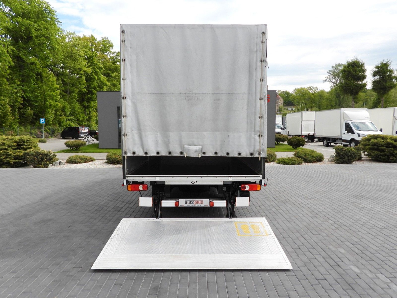 Carrinha de lona Opel MOVANO  PRITSCHE PLANE AUFZUG 9 PALETTEN WEBASTO: foto 14