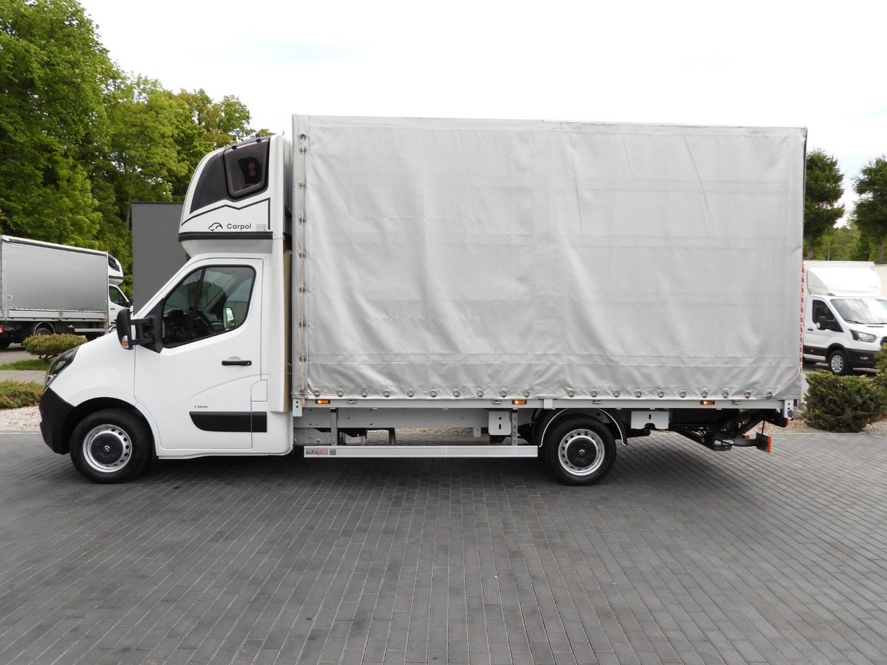 Carrinha de lona Opel MOVANO  PRITSCHE PLANE AUFZUG 9 PALETTEN WEBASTO: foto 9