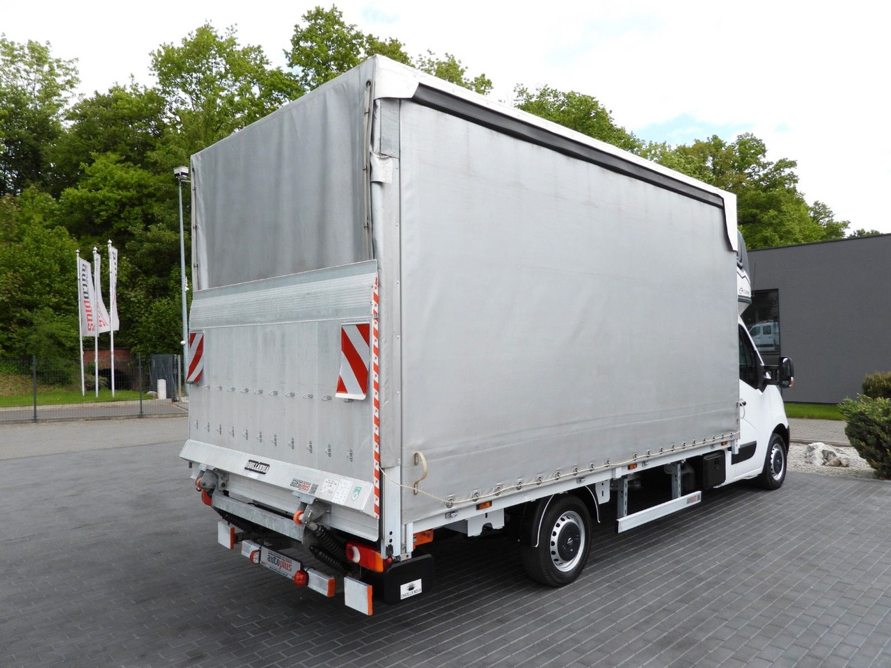 Carrinha de lona Opel MOVANO  PRITSCHE PLANE AUFZUG 9 PALETTEN WEBASTO: foto 15