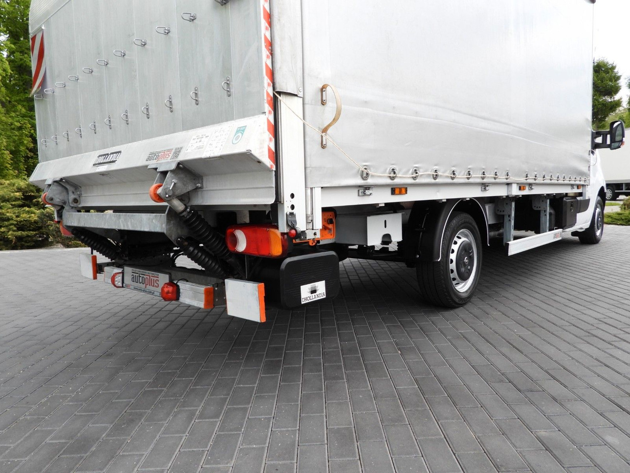 Carrinha de lona Opel MOVANO  PRITSCHE PLANE AUFZUG 9 PALETTEN WEBASTO: foto 22