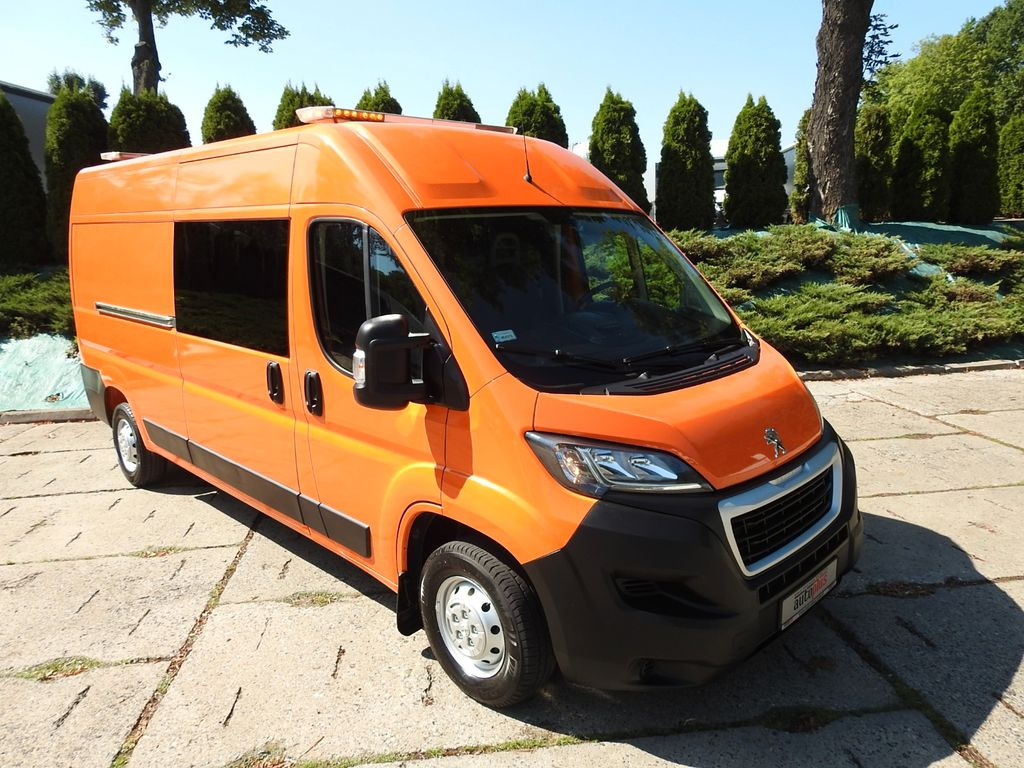 Furgão, Carrinha cabine dupla Peugeot BOXER KASTENWAGEN DOPPELKABINE 7 SITZE: foto 16