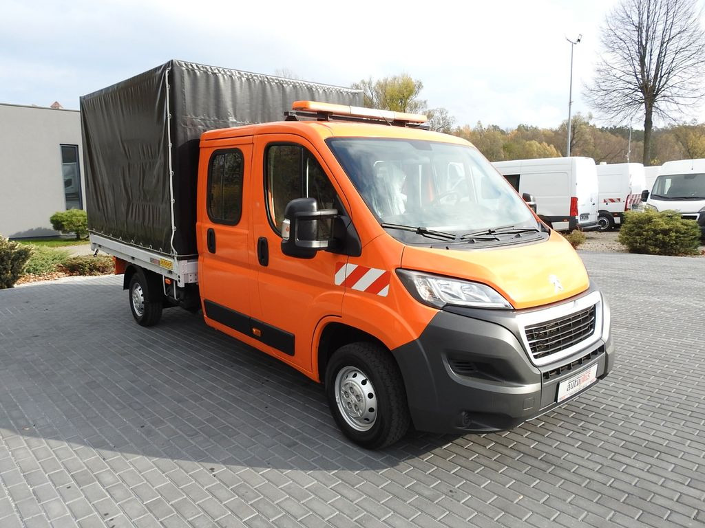 Peugeot BOXER PRITSCHE PLANE DOPPELKABINE DOKA 7 SITZE - Carrinha de lona, Carrinha cabine dupla: foto 4 Peugeot BOXER PRITSCHE PLANE DOPPELKABINE DOKA 7 SITZE - Carrinha de lona, Carrinha cabine dupla: foto 4