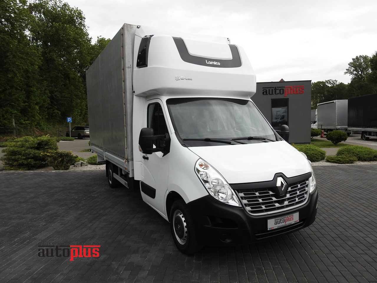 RENAULT MASTER TARPAULIN 10 PALLETS WEBASTO CRUISE CONTROL AIR CONDITIONING  170HP - Carrinha de lona: foto 1 RENAULT MASTER TARPAULIN 10 PALLETS WEBASTO CRUISE CONTROL AIR CONDITIONING  170HP - Carrinha de lona: foto 1