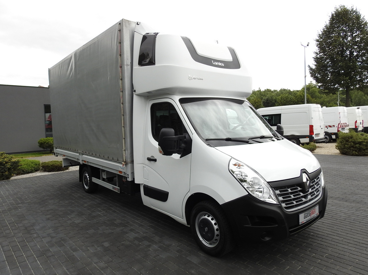 RENAULT MASTER TARPAULIN 10 PALLETS WEBASTO CRUISE CONTROL AIR CONDITIONING  170HP - Carrinha de lona: foto 4 RENAULT MASTER TARPAULIN 10 PALLETS WEBASTO CRUISE CONTROL AIR CONDITIONING  170HP - Carrinha de lona: foto 4