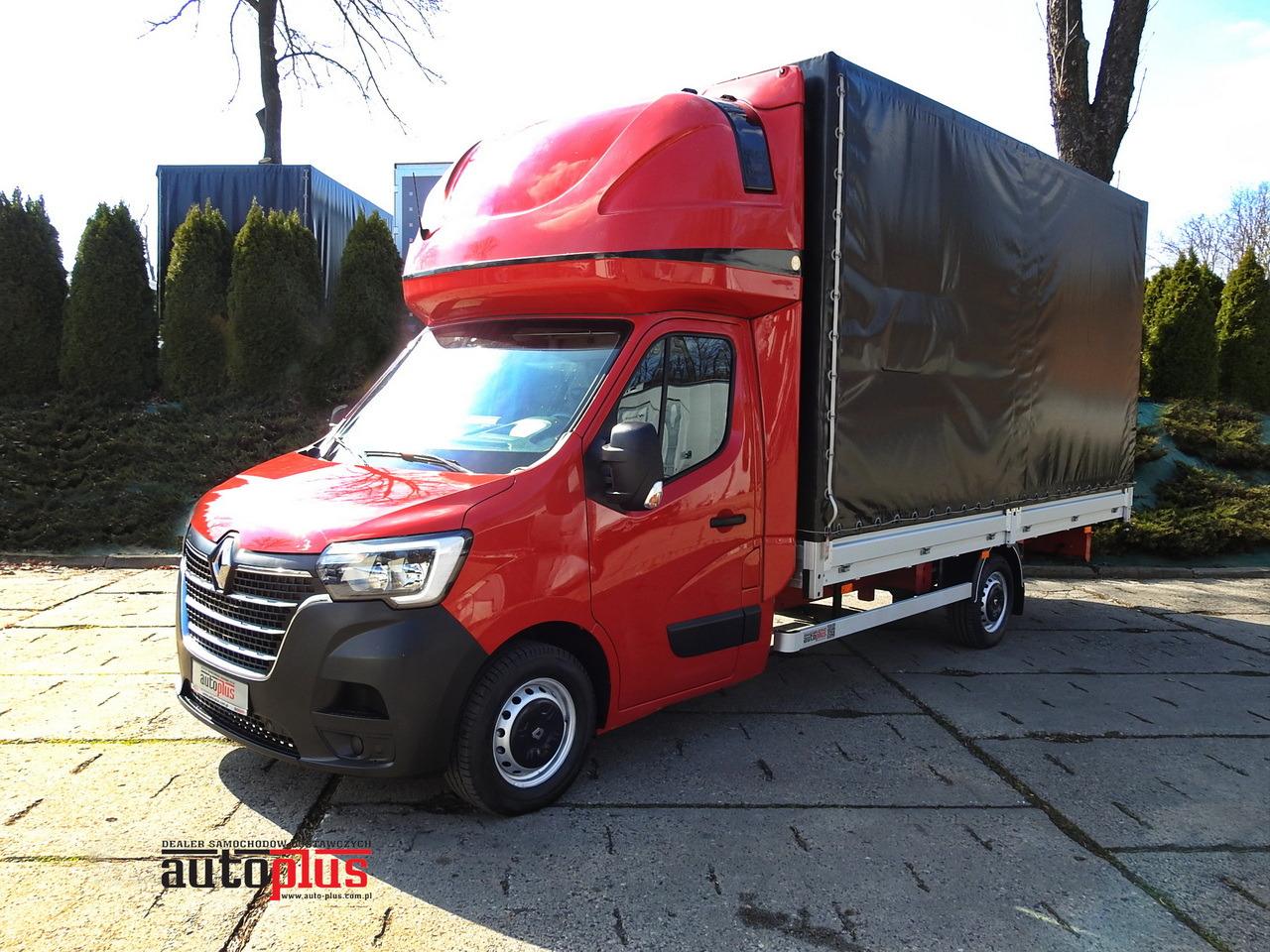 RENAULT MASTER TARPAULIN 10 PALLETS WEBASTO CRUISE CONTROL AIR CONDITIONING LED LIGHTS PNEUMATICS 165HP - Carrinha de lona: foto 1 RENAULT MASTER TARPAULIN 10 PALLETS WEBASTO CRUISE CONTROL AIR CONDITIONING LED LIGHTS PNEUMATICS 165HP - Carrinha de lona: foto 1