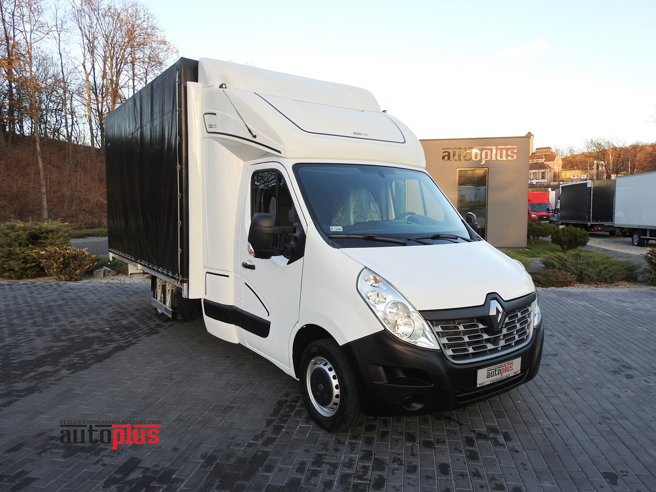 RENAULT MASTER TARPAULIN 10 PALLETS WEBASTO CRUISE CONTROL AIR CONDITIONING PNEUMATICS AUTOMATIC TRANSMISSION 170HP - Carrinha de lona: foto 1 RENAULT MASTER TARPAULIN 10 PALLETS WEBASTO CRUISE CONTROL AIR CONDITIONING PNEUMATICS AUTOMATIC TRANSMISSION 170HP - Carrinha de lona: foto 1