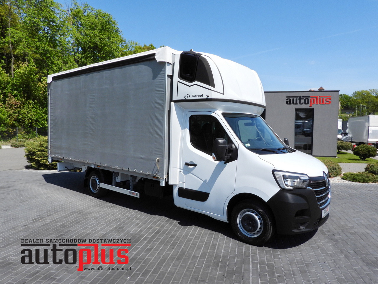 RENAULT MASTER TARPAULIN 10 PALLETS WEBASTO CRUISE CONTROL LED LIGHTS PNEUMATICS AIR CONDITIONING 165HP - Carrinha de lona: foto 1 RENAULT MASTER TARPAULIN 10 PALLETS WEBASTO CRUISE CONTROL LED LIGHTS PNEUMATICS AIR CONDITIONING 165HP - Carrinha de lona: foto 1