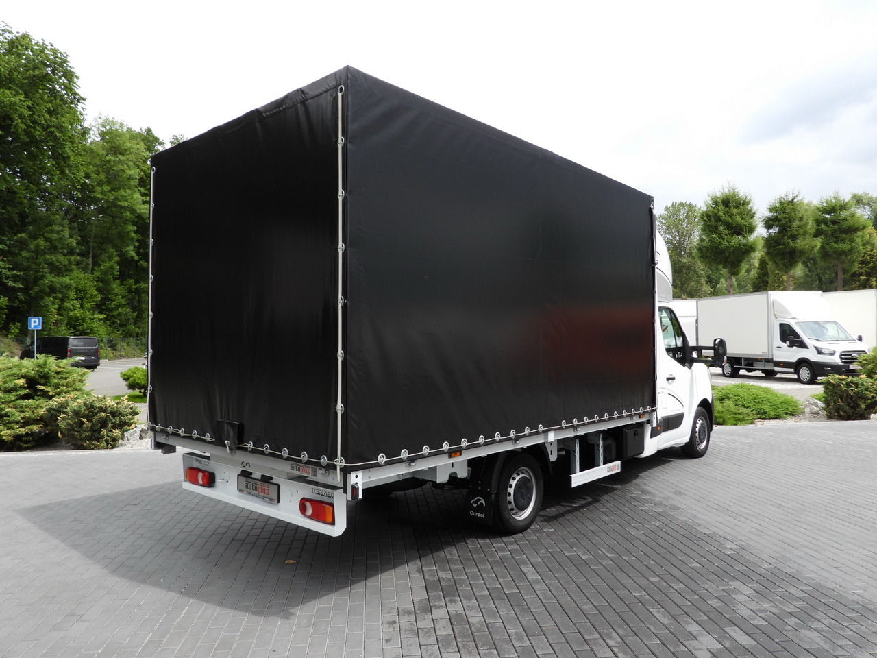 RENAULT MASTER TARPAULIN 10 PALLETS WEBASTO CRUISE CONTROL LED LIGHTS PNEUMATICS AIR CONDITIONING 165HP - Carrinha de lona: foto 3 RENAULT MASTER TARPAULIN 10 PALLETS WEBASTO CRUISE CONTROL LED LIGHTS PNEUMATICS AIR CONDITIONING 165HP - Carrinha de lona: foto 3