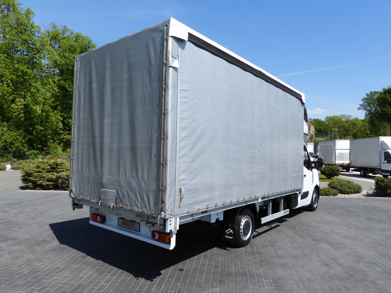 RENAULT MASTER TARPAULIN 10 PALLETS WEBASTO CRUISE CONTROL LED LIGHTS PNEUMATICS AIR CONDITIONING 165HP - Carrinha de lona: foto 3 RENAULT MASTER TARPAULIN 10 PALLETS WEBASTO CRUISE CONTROL LED LIGHTS PNEUMATICS AIR CONDITIONING 165HP - Carrinha de lona: foto 3